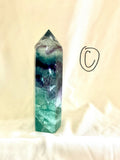 Rainbow Fluorite Small Point