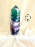 Rainbow Fluorite Small Point