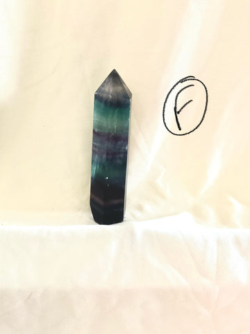 Rainbow Fluorite Small Point