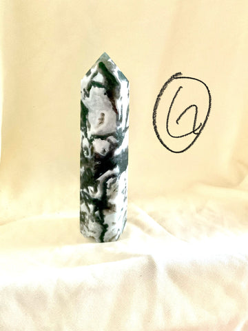 Moss Agate Medium Point