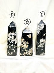 Snowflake Obsidian Medium Points