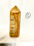 Honey Calcite Medium Points