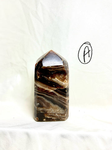 Chocolate Calcite Small Point