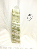 Banded Green Onyx Medium Towers